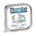 Monge Dog Monoproteico Solo Venison / Влажный корм Паштет Монж Монопротеиновый для взрослых собак Оленина (цена за упаковку)