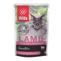 Blitz Sensitive Stomach Care / Паучи Блиц для взрослых кошек Ягненок с Индейкой (цена за упаковку)