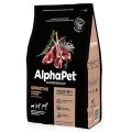 AlphaPet Superpremium Sensitive / Сухой корм АльфаПет для взрослых собак Мелких пород с Чувствительным пищеварением Ягненок рис