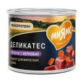 Мнямс Влажный корм Консервы для собак всех пород Клефтико по-афински Ягненок с морковью (цена за упаковку)