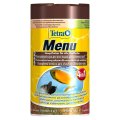 Tetra Menu / Корм Тетра для всех видов рыб "4 вида" мелких хлопьев