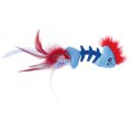 Petstages Fish Bone / Игрушка Петстейджес для кошек Рыбная косточка Голубая