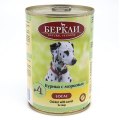 Berkley LOCAL Террин №4 / Влажный корм Консервы Беркли для собак Курица с морковью (цена за упаковку)
