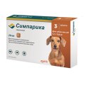 Zoetis Simparika / Жевательные таблетки Симпарика для собак весом от 5,1 до 10 кг