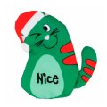 Kong Holiday / Игрушка Конг для кошек Коты с тубом кошачьей мяты в ассортименте