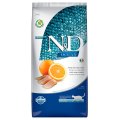 Farmina N&D Ocean Line Adult Herring & Orange Grain free / Сухой Беззерновой корм Фармина для взрослых кошек Сельдь с Апельсином