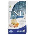 Farmina Kitten N&D Ocean Line Cod Shrimp Pumpkin & Cantaloupe Grain free / Сухой Беззерновой корм Фармина для Котят Треска Креветка Тыква и Мускусная дыня