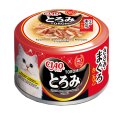 Inaba Ciao Toromi / Консервы Инаба для кошек Куриное филе и тунец магуро с добавлением сурими в бульон (цена за упаковку, Китай)