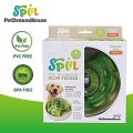 PetDreamHouse Spin Interactive Feeder UFO Maze Green Tricky / Интерактивная система кормления ПетДримХаус Спин для собак и кошек 700г