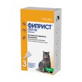 Krka Фиприст спот он Капли на холку для кошек от Иксодовых клещей, блох, вшей и власоедов