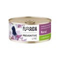 Florida Preventive Line Renal / Влажный корм Консервы Флорида для кошек Профилактика ХПН с Ягненком(цена за упаковку)