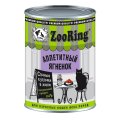 Zooring / Консервы Зооринг для взрослых кошек кусочки в желе Кролик с Ягненком (цена за упаковку)