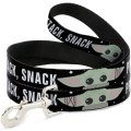 Buckle-Down / Поводок Бакл-Даун для собак Звездные войны Малыш Йода Protect Attack Snack черный