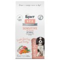 Брит Кеа Adult Sensitive All Breeds Metabolic Sea Fish Turkey / Сухой корм для взрослых собак Улучшение обмена веществ Морская рыба Индейка