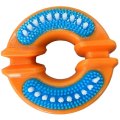 Ledu Toys / Игрушка Леду Тойс резиновая для собак Кольцо с щеткой и пищалкой