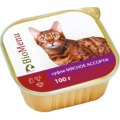 BioMenu Корм влажный для кошек суфле Мясное ассорти (цена за упаковку)