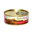 BioMenu Kitten Консервы для Котят мясной паштет с Говядиной
