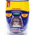 Сибирская Кошка / Наполнитель для кошачьего туалета Супер Комкующийся