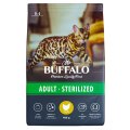 Mr.Buffalo Adult Sterilized / Сухой корм Мистер Бафало для Стерилизованных кошек Курица