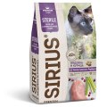 Sirius / Сухой корм Сириус для Стерилизованных кошек Индейка и курица