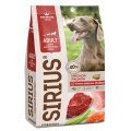 Sirius / Сухой корм Сириус для взрослых собак Мясной рацион