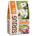 Sirius / Сухой корм Сириус для взрослых собак Ягненок с рисом