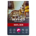 Mr.Buffalo Hair & Skin / Сухой корм Мистер Бафало для кошек для Шерсти и Кожи Лосось