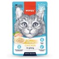 Wanpy / Влажный дополнительный корм Ванпи для кошек Курица в собственному соку (цена за упаковку)