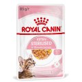 Royal Canin Kitten Sterilised Jelly / Влажный корм (Консервы-Паучи) Роял Канин Киттен Стерилайзд для Стерилизованных Котят в возрасте от 6 до 12 месяцев в Желе (цена за упаковку)