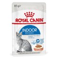 Royal Canin Indoor / Влажный корм (Консервы-Паучи) Роял Канин Индор для Стерилизованных кошек Живущих в помещении в Соусе (цена за упаковку)