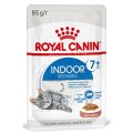 Royal Canin Indoor 7+ Sause / Влажный корм (Консервы-Паучи) Роял Канин Индор для Стерилизованных Пожилых кошек старше 7 лет Живущих в помещении в Соусе (цена за упаковку)