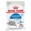 Royal Canin Indoor 7+ / Влажный корм (Консервы-Паучи) Роял Канин Индор для Стерилизованных Пожилых кошек старше 7 лет Живущих в помещении в Желе (цена за упаковку)