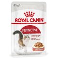 Royal Canin Instinctive / Влажный корм (Консервы-Паучи) Роял Канин Инстинктив для Взрослых кошек старше 1 года в Соусе (цена за упаковку)