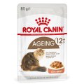Royal Canin Ageing 12+ Sause / Влажный корм (Консервы-Паучи) Роял Канин Эйжинг для Пожилых кошек старше 12 лет в Соусе (цена за упаковку)