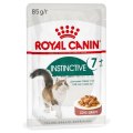Royal Canin Instinctive 7+ / Влажный корм (Консервы-Паучи) Роял Канин Инстинктив для Пожилых кошек старше 7 лет в Соусе (цена за упаковку)
