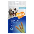 Мнямс Dental Лакомство для собак Крученые палочки с Ягненком и мятой