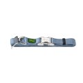 Hunter Alu-Strong Vario Basic / Ошейник Хантер для собак нейлон с металлической застежкой Голубой