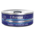 Четвероногий Гурман Silver Line / Консервы Серебряная линия для собак Индейка с лососем в желе (цена за упаковку)