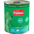 Четвероногий Гурман Мясное ассорти / Консервы для собак с Ягненком (цена за упаковку)