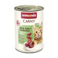 Animonda Carny Adult / Консервы Анимонда для кошек с  Говядиной Индейкой и Кроликом (цена за упаковку)