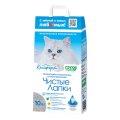 Чистые лапки Комфорт eco-friendly Наполнитель для кошачьего туалета Комкующийся