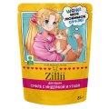 Zillii / Влажный корм Зилли для взрослых кошек суфле из Индейки и утки (цена за упаковку)