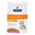 Hills Prescription Diet Feline c\d Multicare Urinary Care Salmon / Лечебные паучи Хиллс для кошек при МКБ Струвиты Лосось (цена за упаковку)