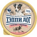 Happy Dog NaturLine / Паштет Хэппи Дог для собак Телятина с индейкой (цена за упаковку, Россия)