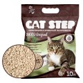 Cat Step Wood Original / Комкующийся растительный наполнитель Кэт Степ для кошачьего туалета Древесный
