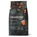 Grandorf Fresh Sterilised Salmon & Sweet Potato / Сухой Беззерновой корм Грандорф для Стерилизованных кошек Лосось батат