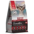 Blitz Sensitive Beef / Сухой корм Блиц для взрослых кошек при Чувствительном пищеварении с Говядиной