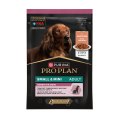 PRO PLAN SENSITIVE SKIN / Влажный корм Паучи ПРО ПЛАН для взрослых собак мелких пород при чувствительном пищеварении с лососем (цена за упаковку)
