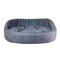 Homepet Leather / Диванчик Хоумпет для домашних животных Микровелюр Пыльно-голубой