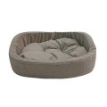 Homepet Indigo latte / Диванчик Хоумпет для домашних животных Бежево-золотистый